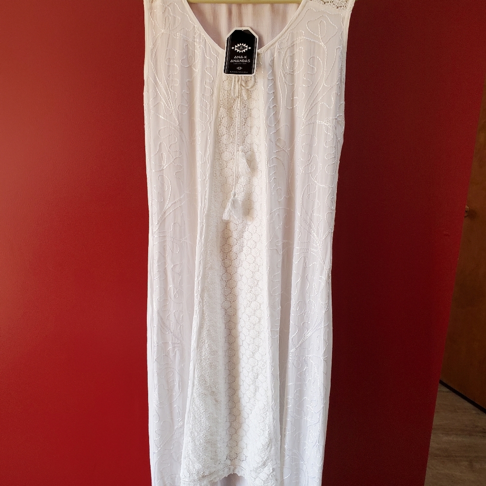 WHITE SUMMER DRESS